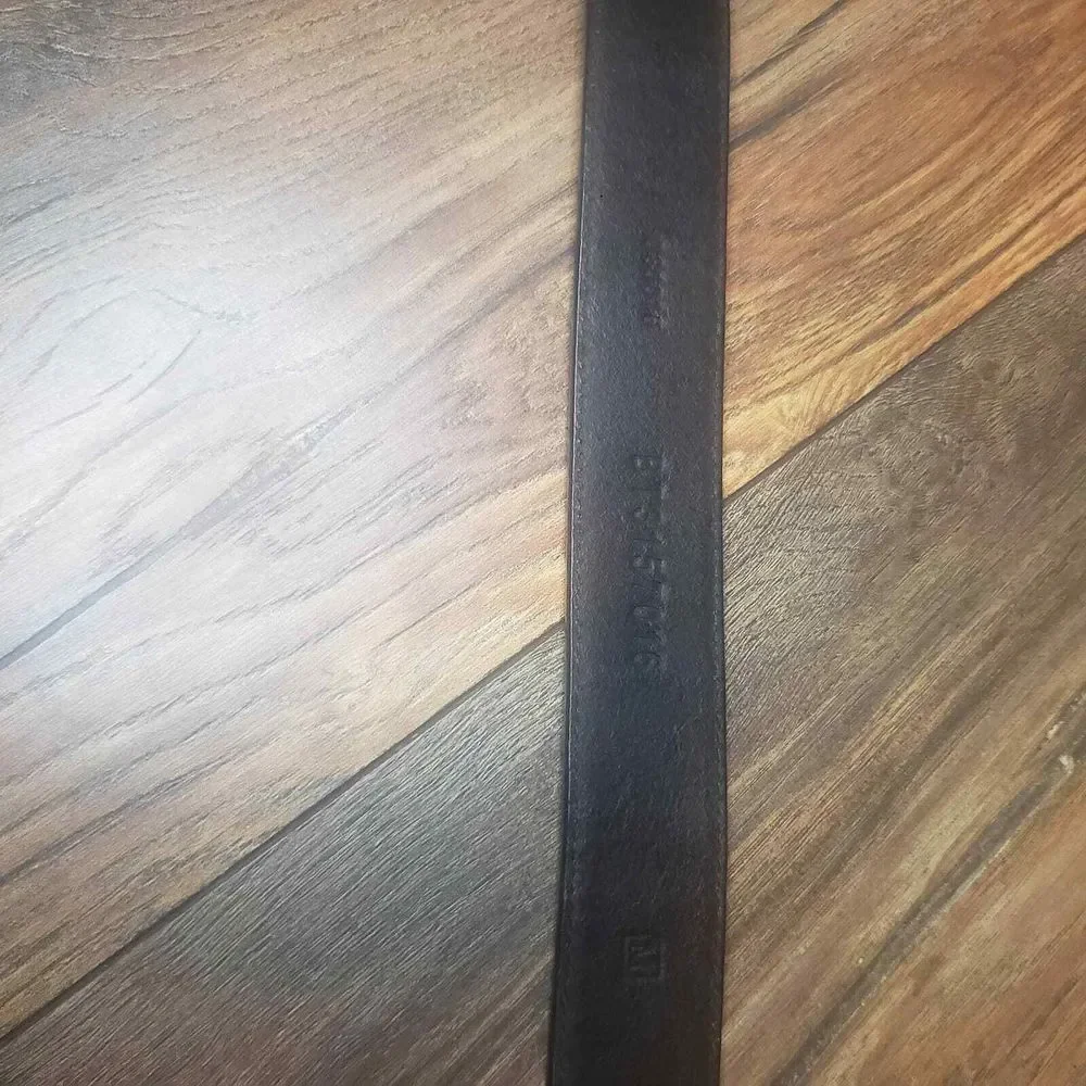 FOSSIL‎ womans genuine leather multi texture calf hair eclectic belt 33